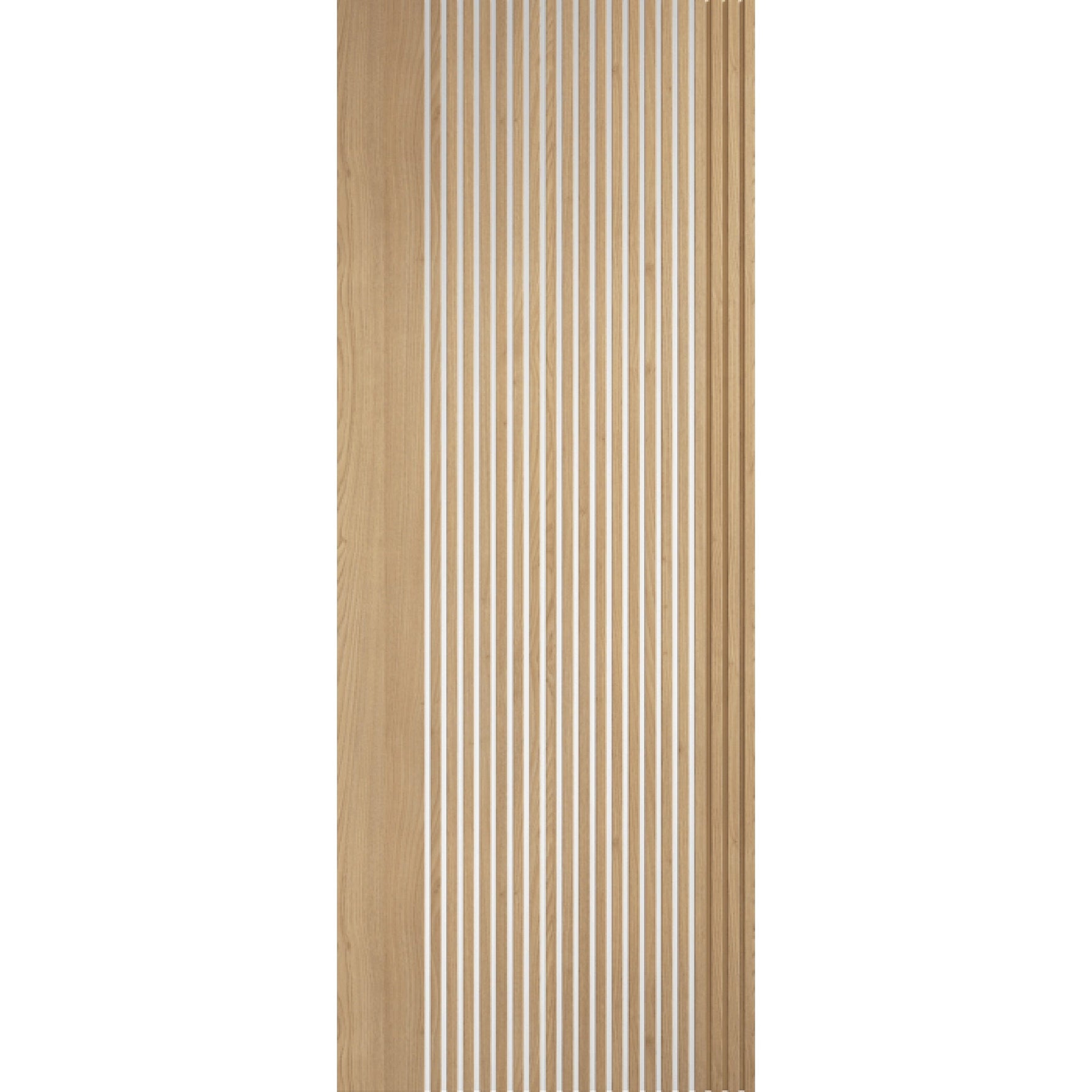 Melbourne Clear Glazed Prefinished Oak Door - Main Product Image