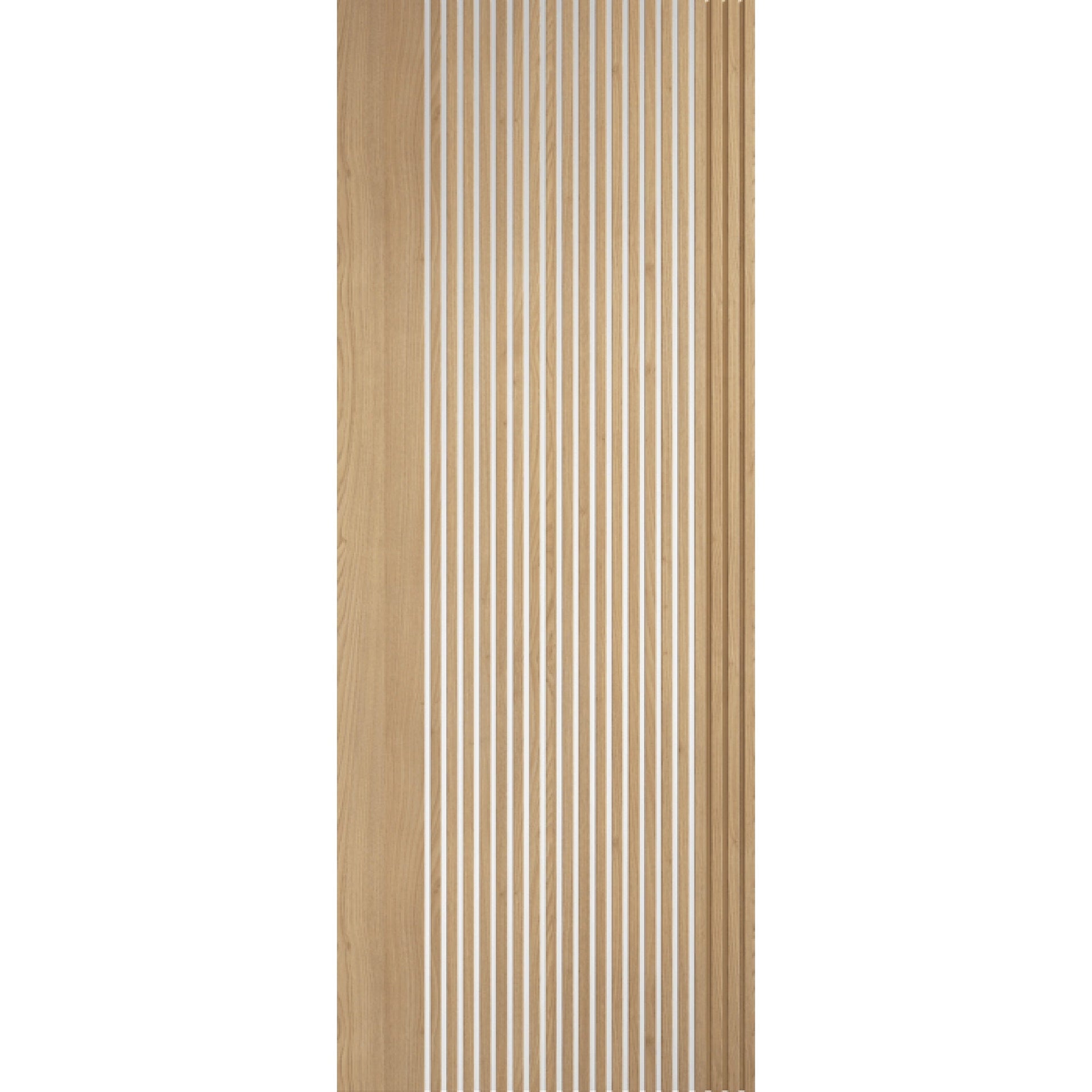 Melbourne Clear Glazed Prefinished Oak Door - Main Product Image