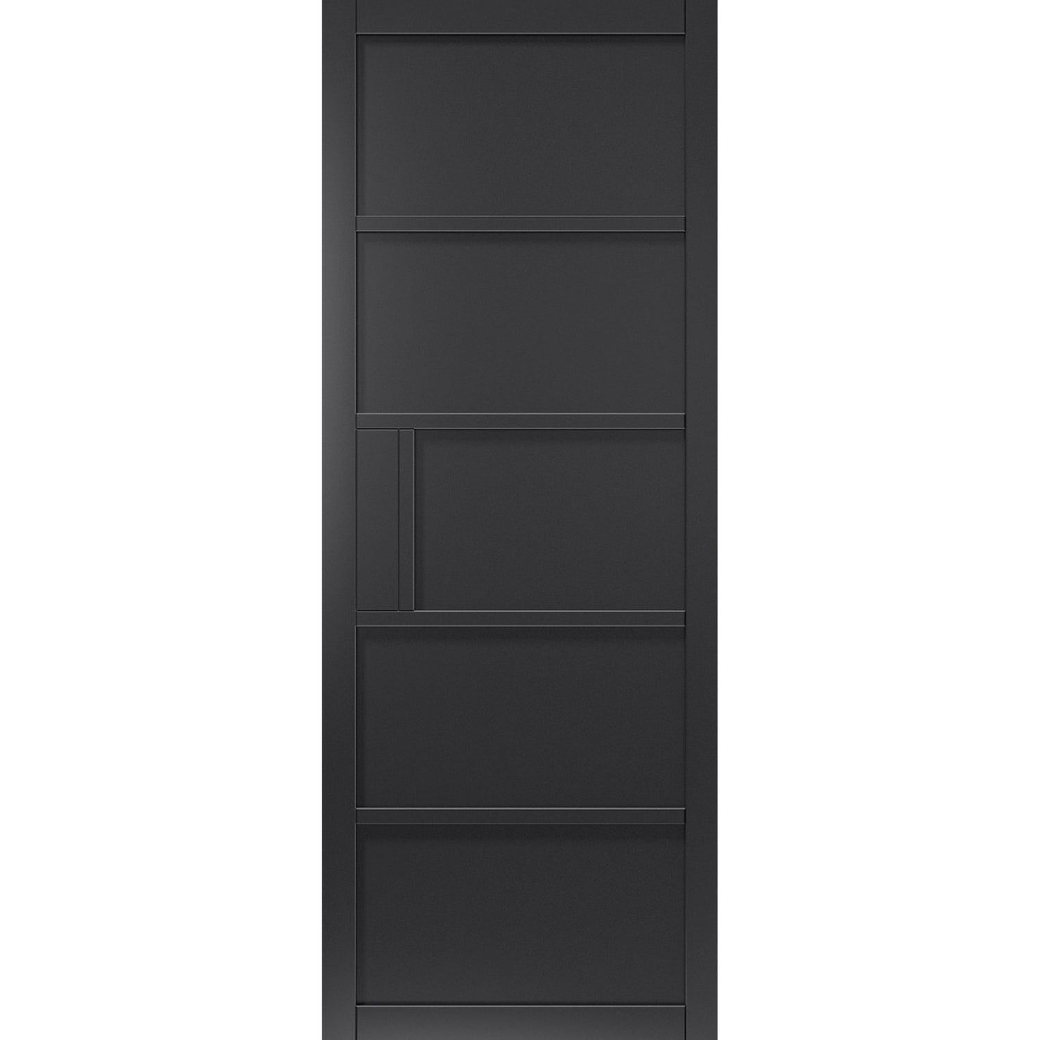 Metro Black Internal Door - Main Product Image