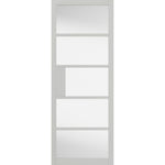 Metro White Clear Glass Internal Door - Main Product Image