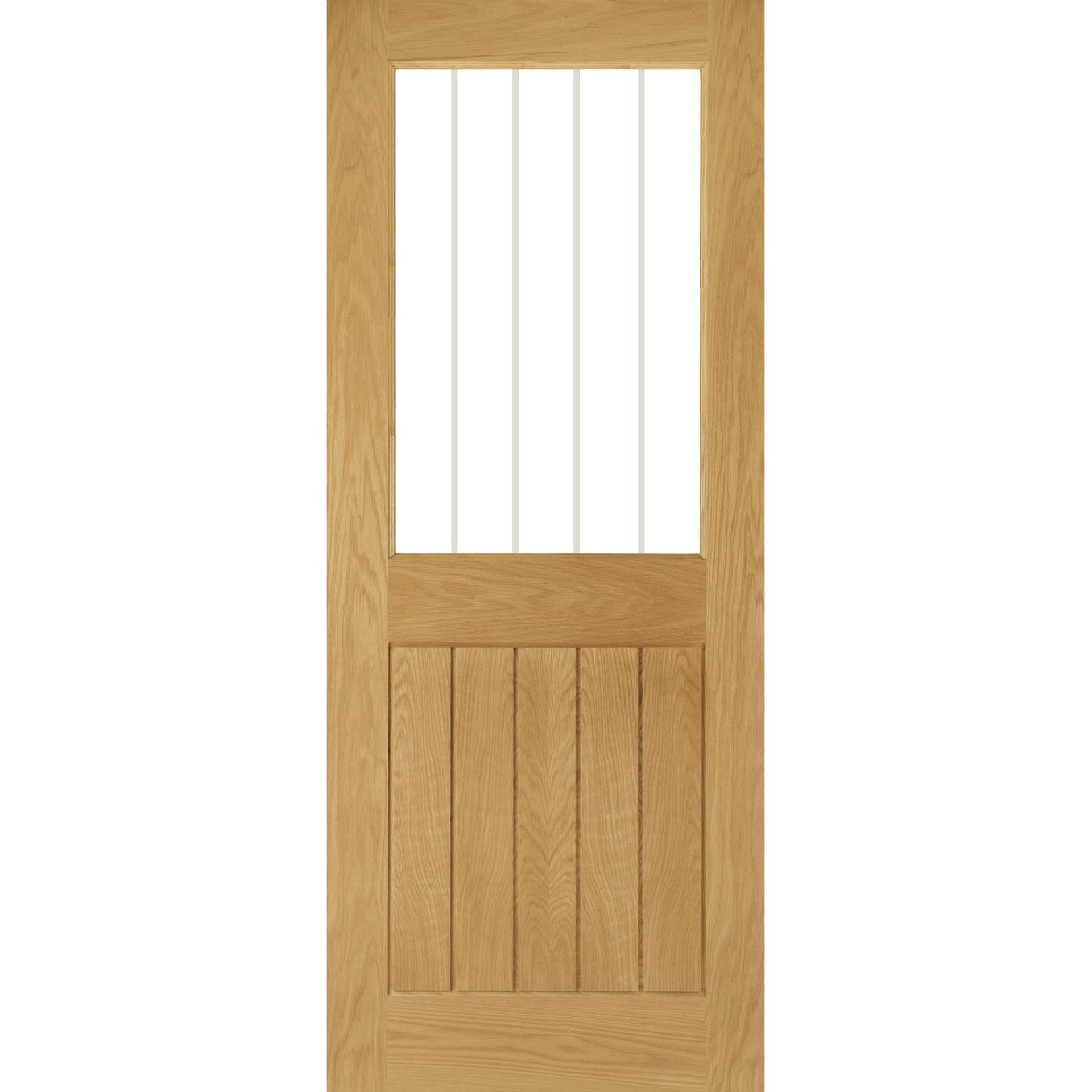 Mexicana Ely Prefinished Internal Oak 1L Glazed Door