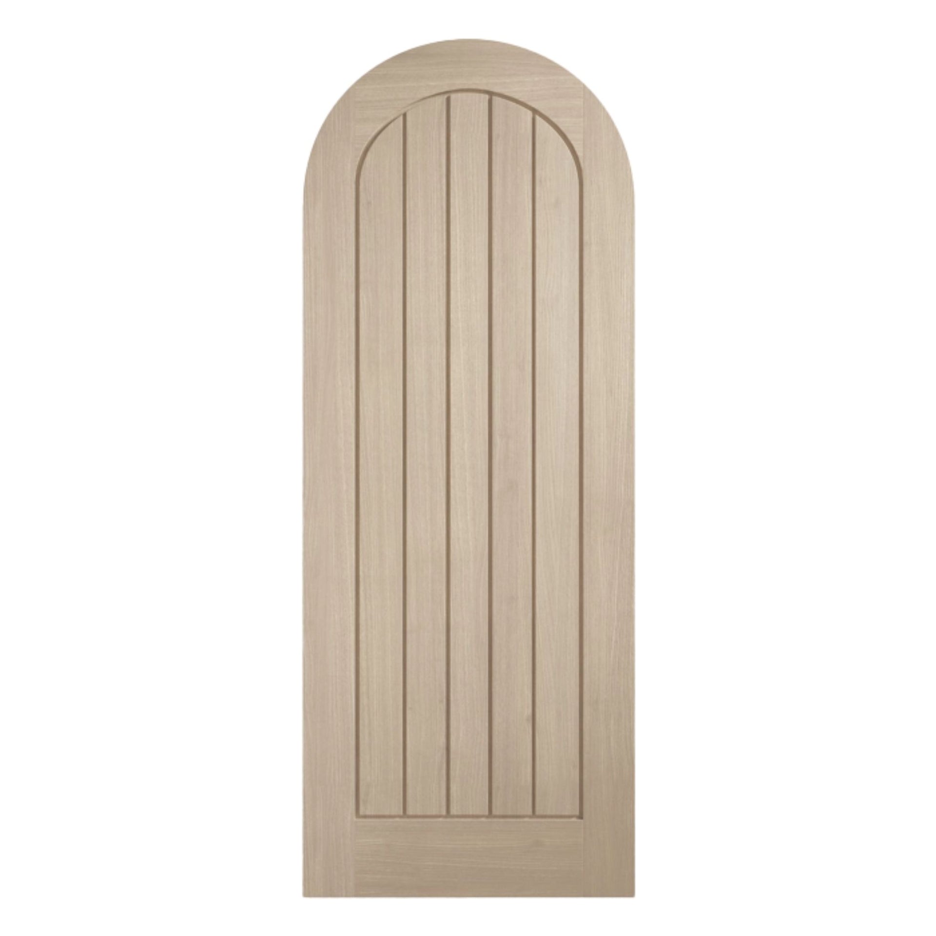 Mexicano Arched Prefinished Blonde Oak Door