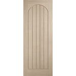 Mexicano Arched Square Top Prefinished Blonde Oak Door - Main Product Image