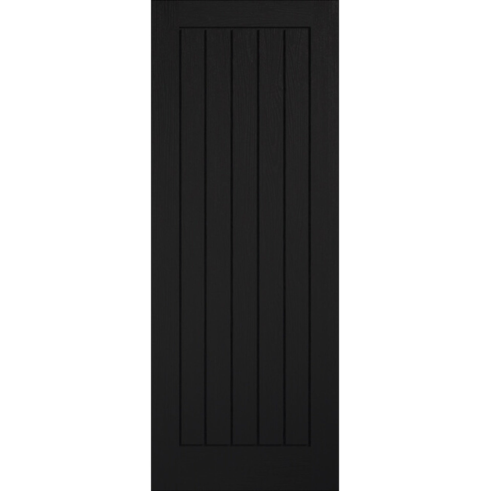 Mexicano Black Prefinished Internal Door - Main Product Image