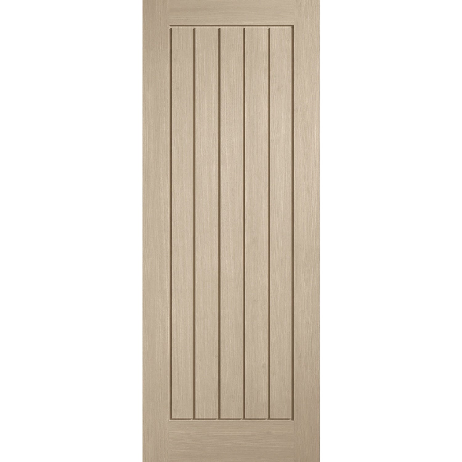 Mexicano Prefinished Blonde Oak Fire Door - Main Product Image