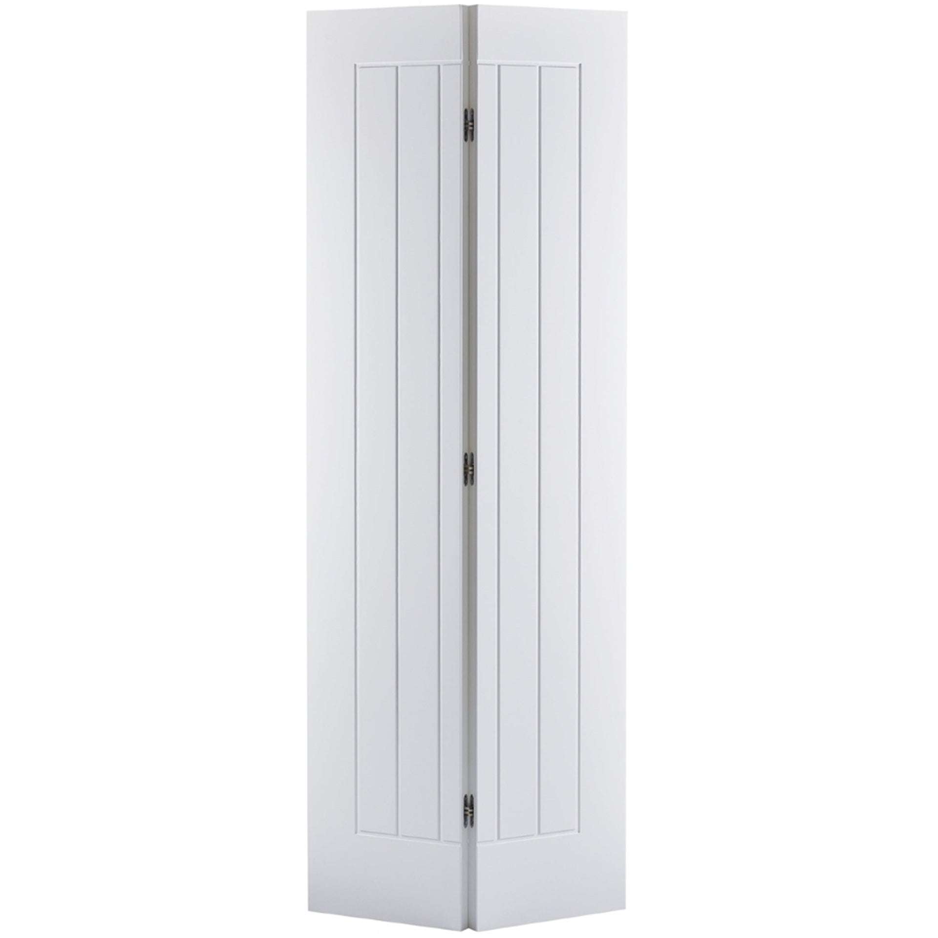 Mexicano White Primed Bi-Fold Door - Main Product Image