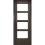 Montreal Glazed Prefinished Dark Grey Ash Door - Main Product Image