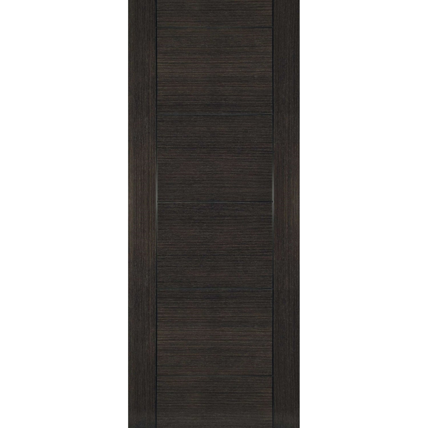 Montreal Prefinished Dark Grey Ash Door - Main Product Image