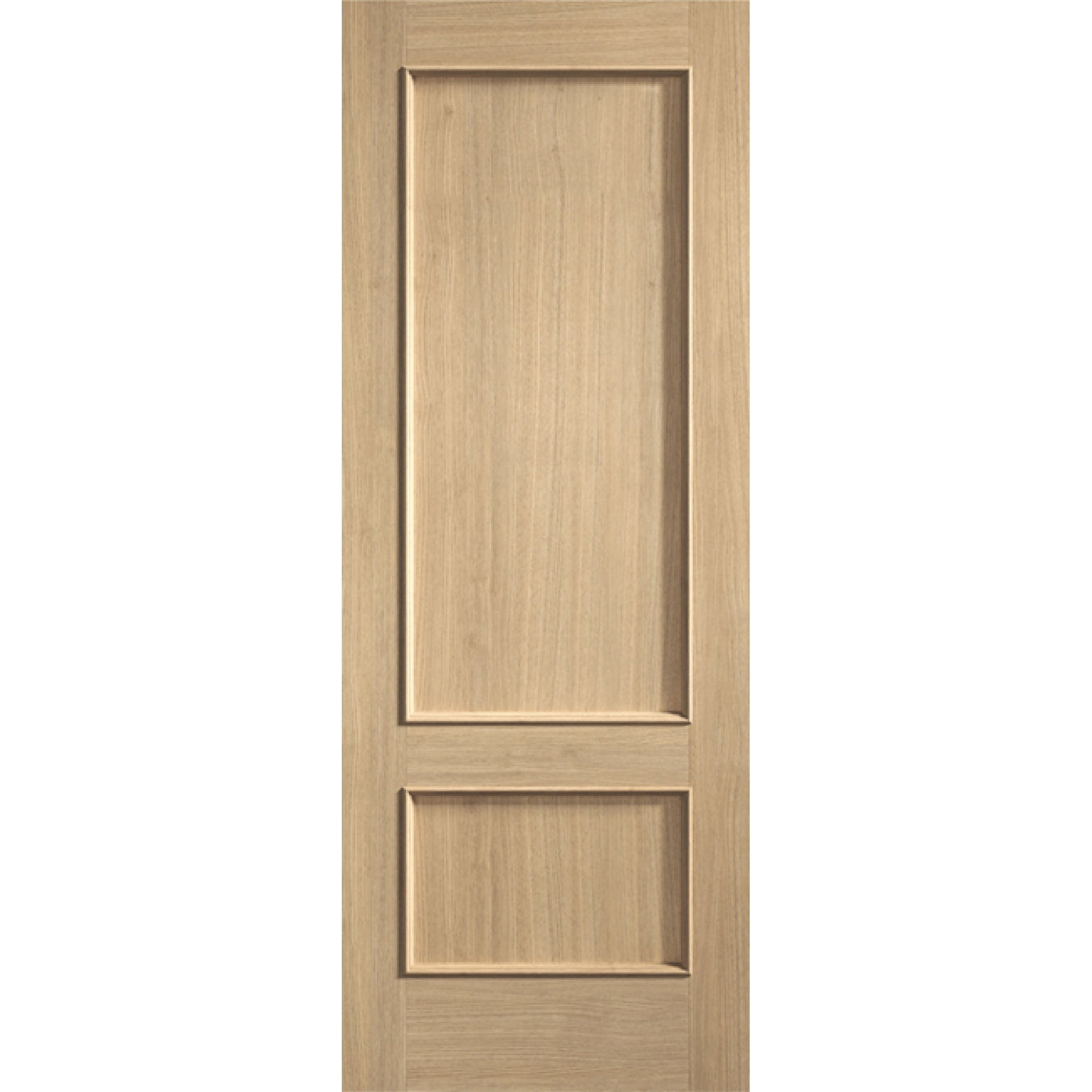Murcia Prefinished Oak 2 Panel Fire Door - Main Product Image