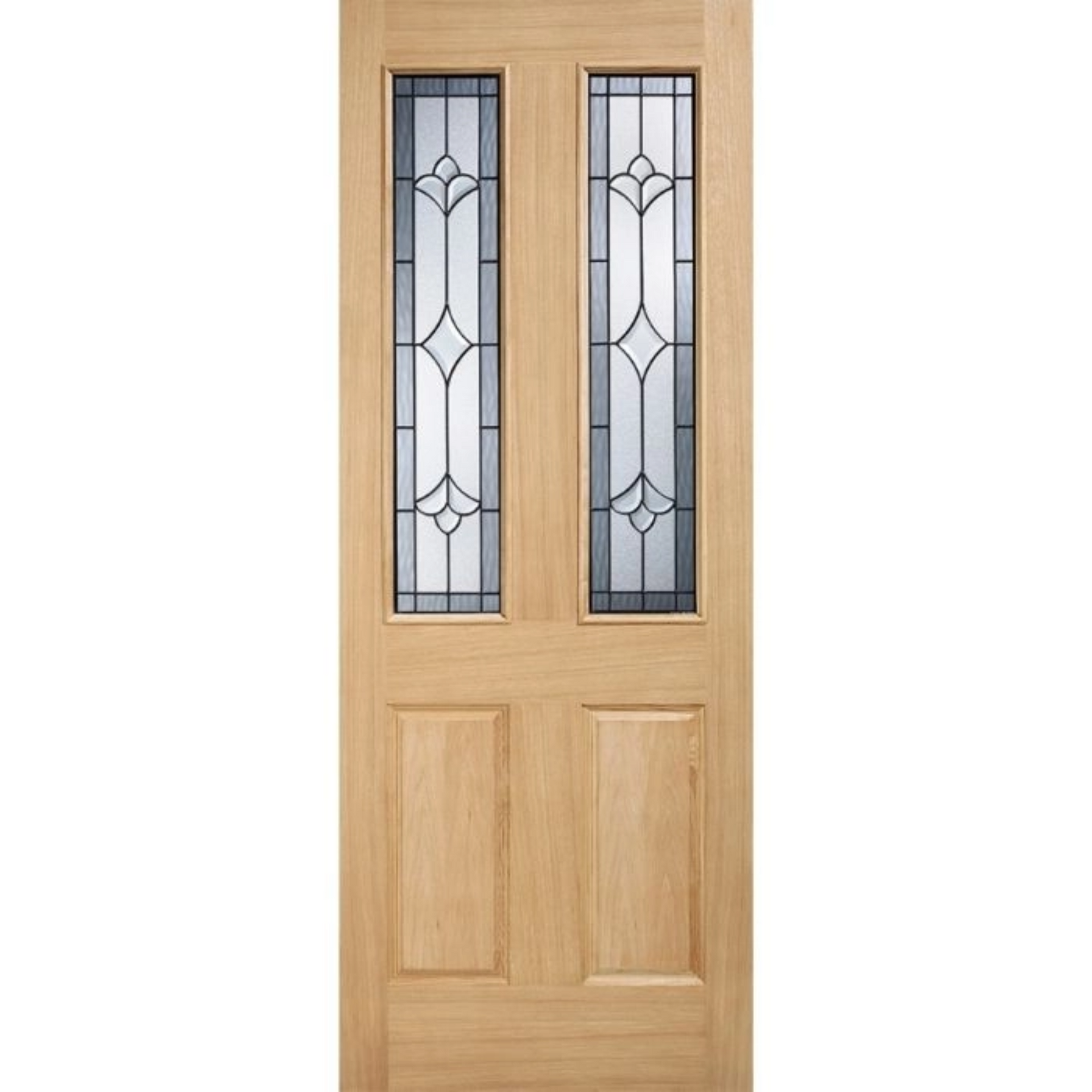 Salisbury Oak Glazed External Door