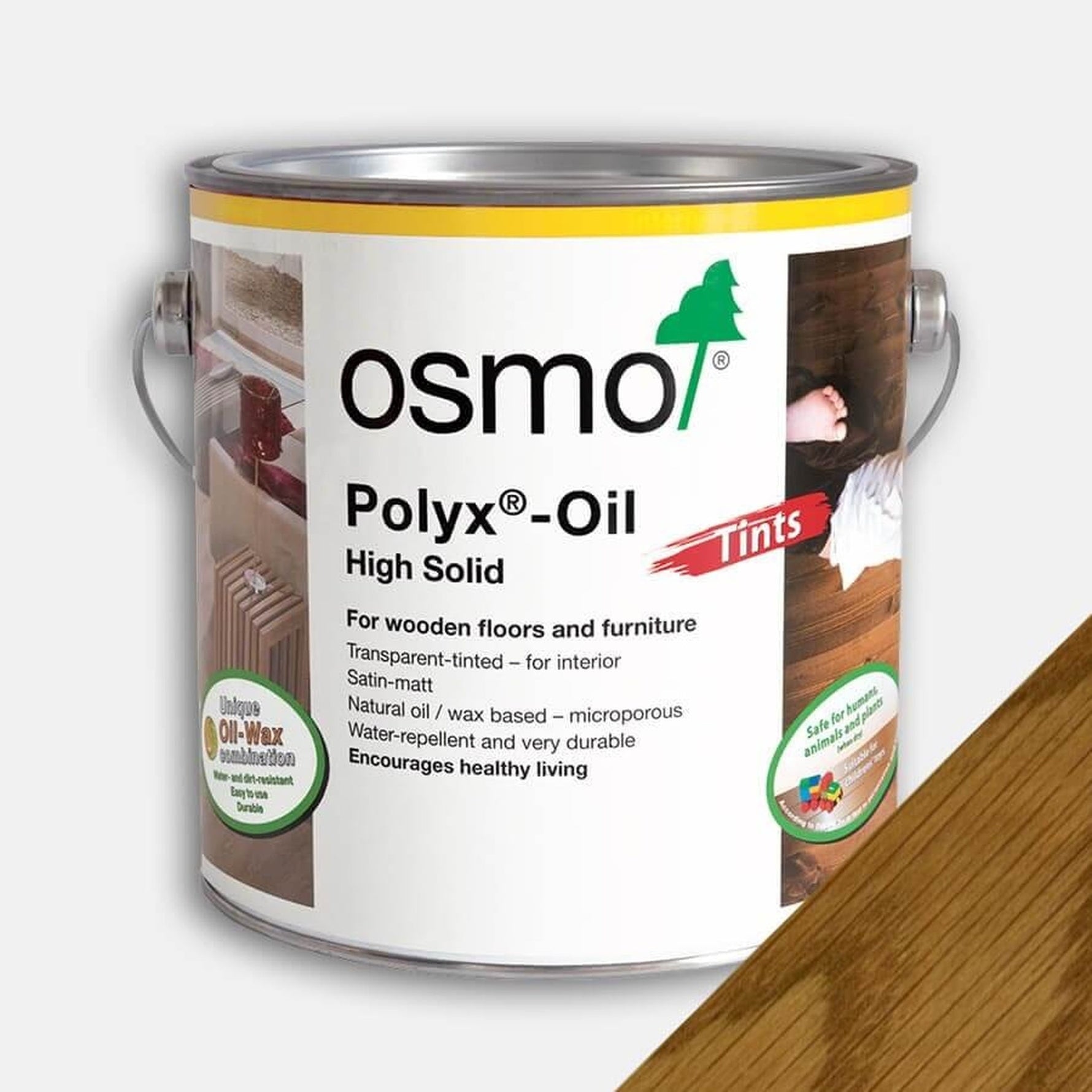Osmo Polyx Oil Light Oak Honey Tint - Main Product Image