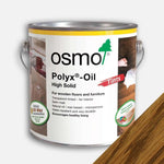Product Osmo Polyx Oil mid oak amber tint tin on white background