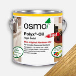 Product Osmo Polyx Oil Rapid clear satin tin on white background