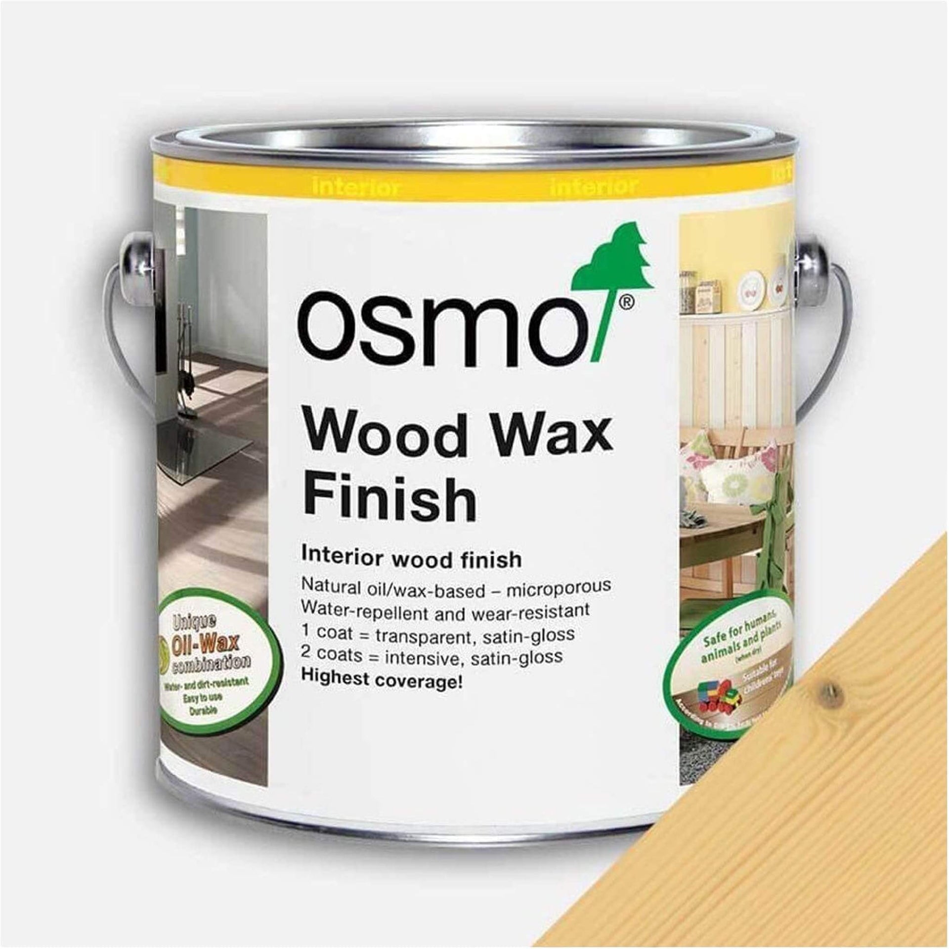 Product Osmo Wood Wax Finish Birch tin