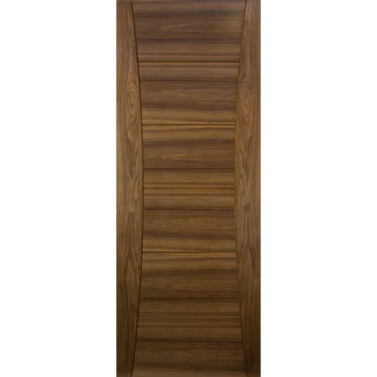Pamplona Pre-Finished Walnut Fire Door - Main Product Image
