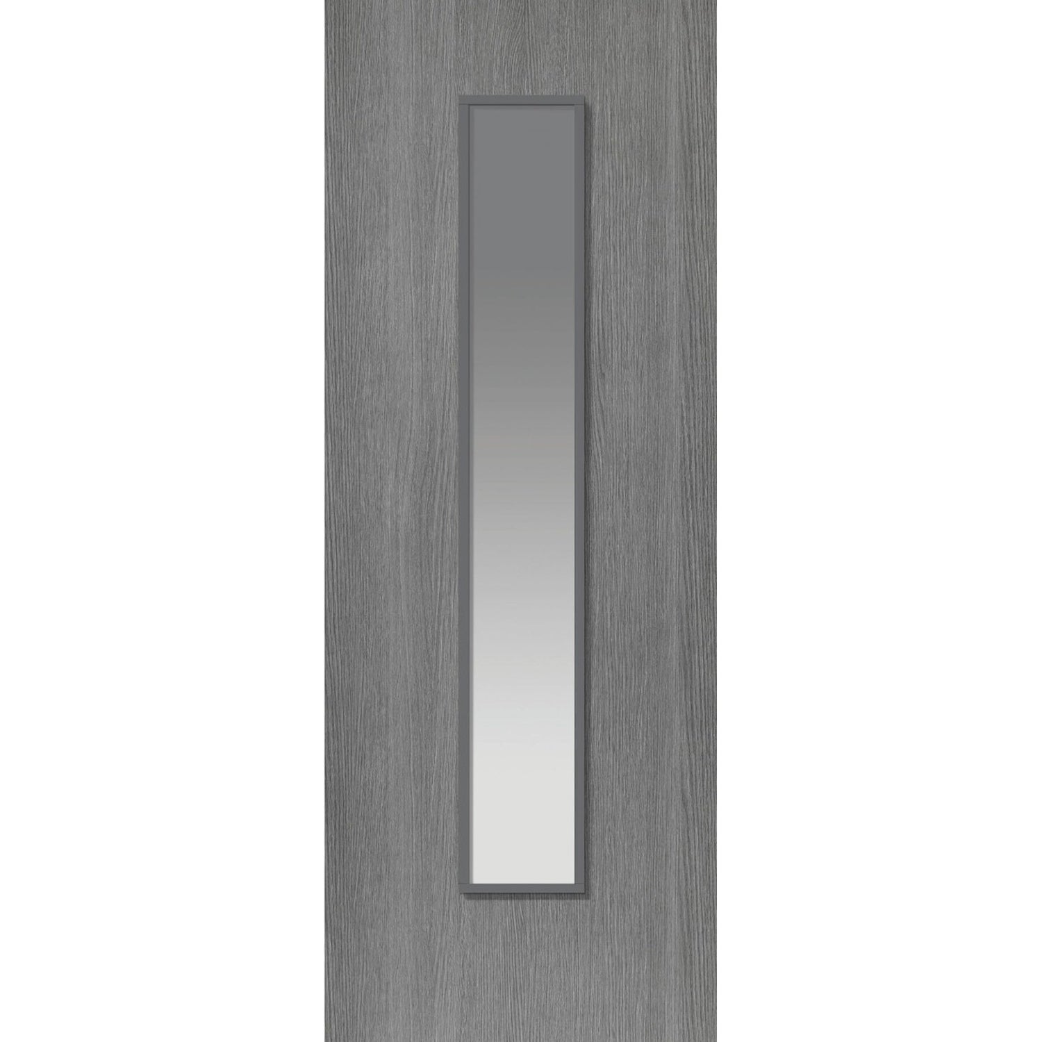 Pintado Grey Glazed Laminate Internal Door - Main Product Image