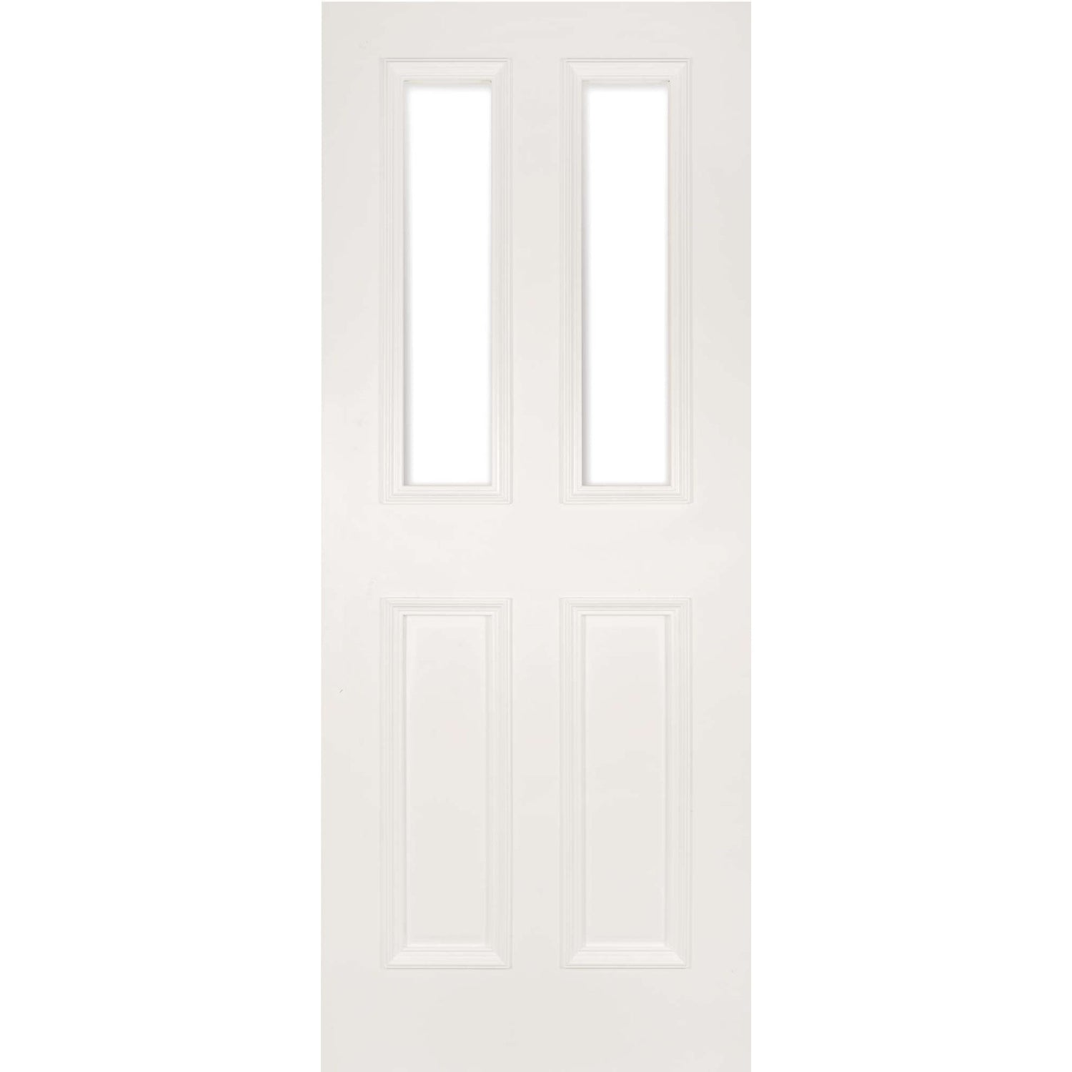 Rochester White Primed Glazed Door - Main Product Image