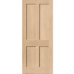 Rushmore Unfinished Oak Internal Fire Door