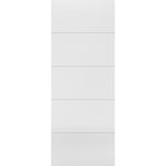 Santandor White Primed FD30 Internal Fire Door - Main Product Image