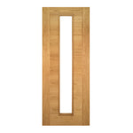 Seville Prefinished Glazed Oak Fire Door