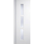 Sierra Blanco white Primed Glazed Door
