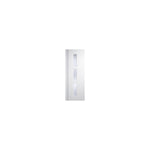 Sierra Blanco white Primed Glazed Door - Main Product Image