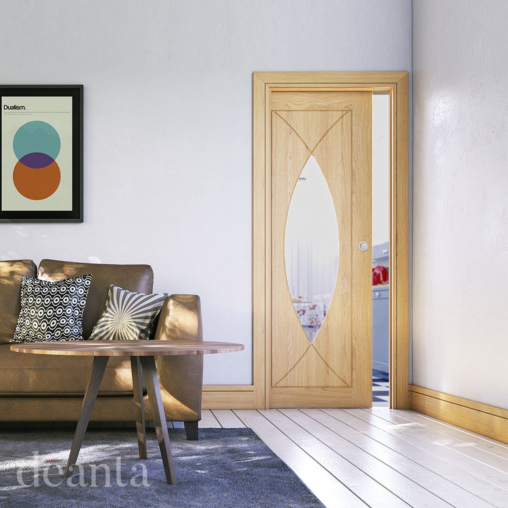 Single Pocket Door Kit - Lifestyle Image 1