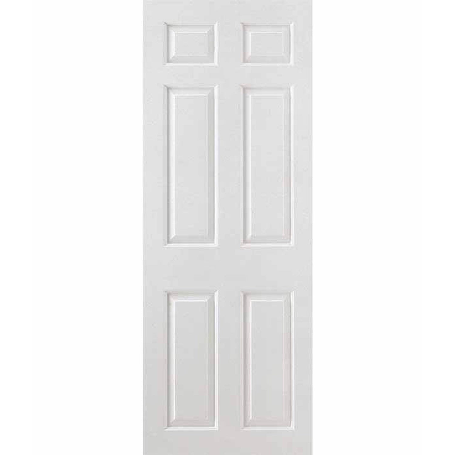 Smooth 6 Panel White Moulded FD30 Internal Fire Door - Main Product Image