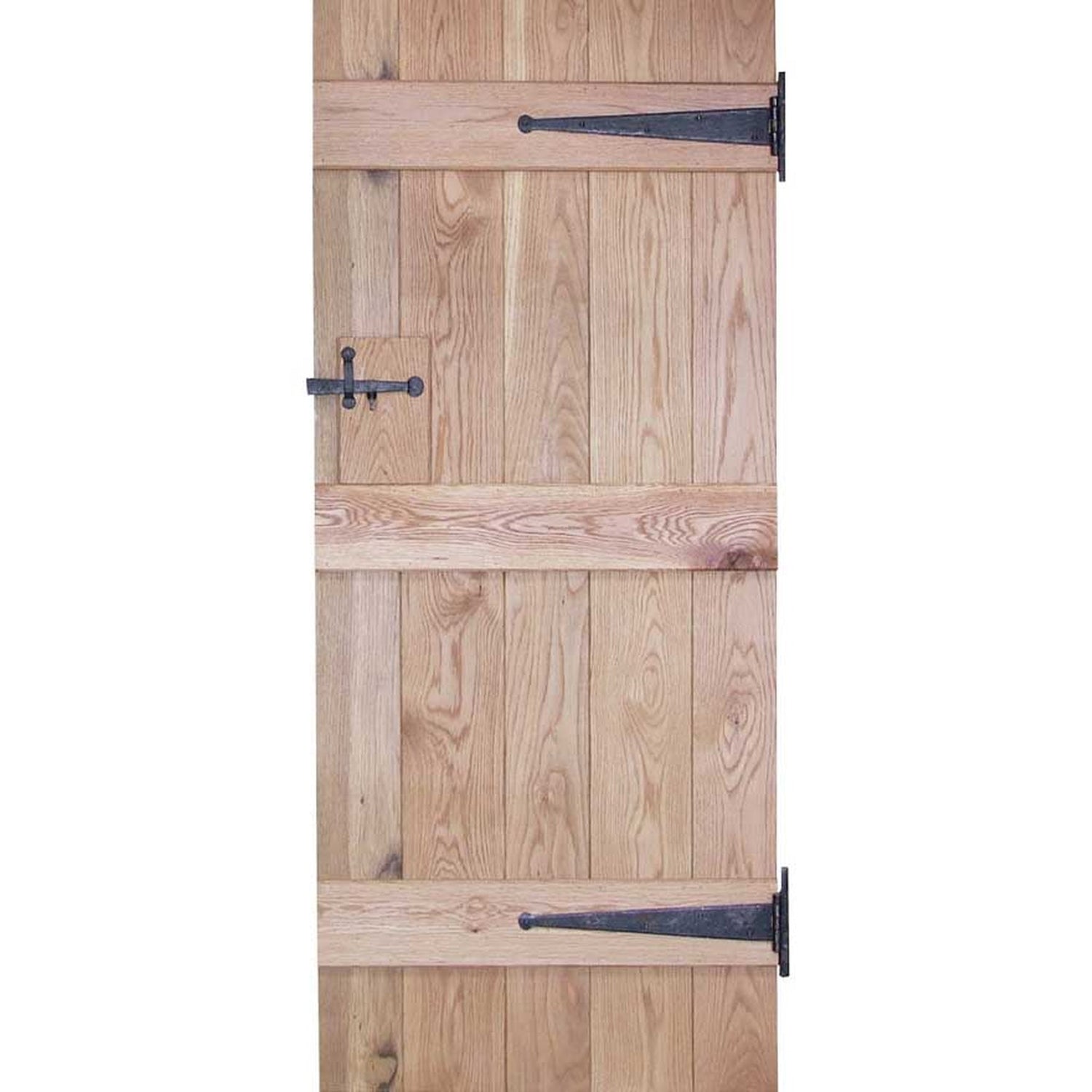 Solid Oak Rustic Ledged Door - Main Product Image