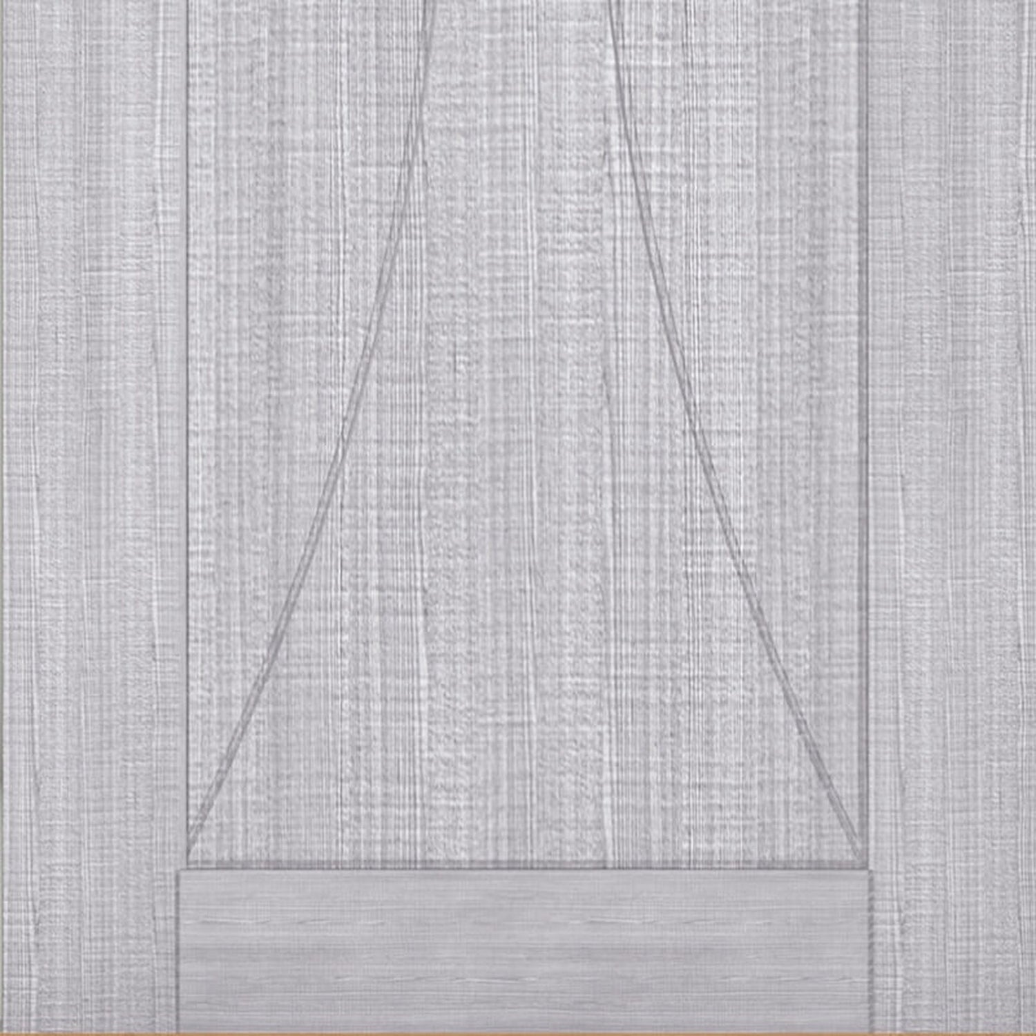 Sorrento Prefinished Light Grey Ash Door - Lifestyle Image 1