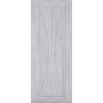 Sorrento Prefinished Light Grey Ash Fire Door - Main Product Image