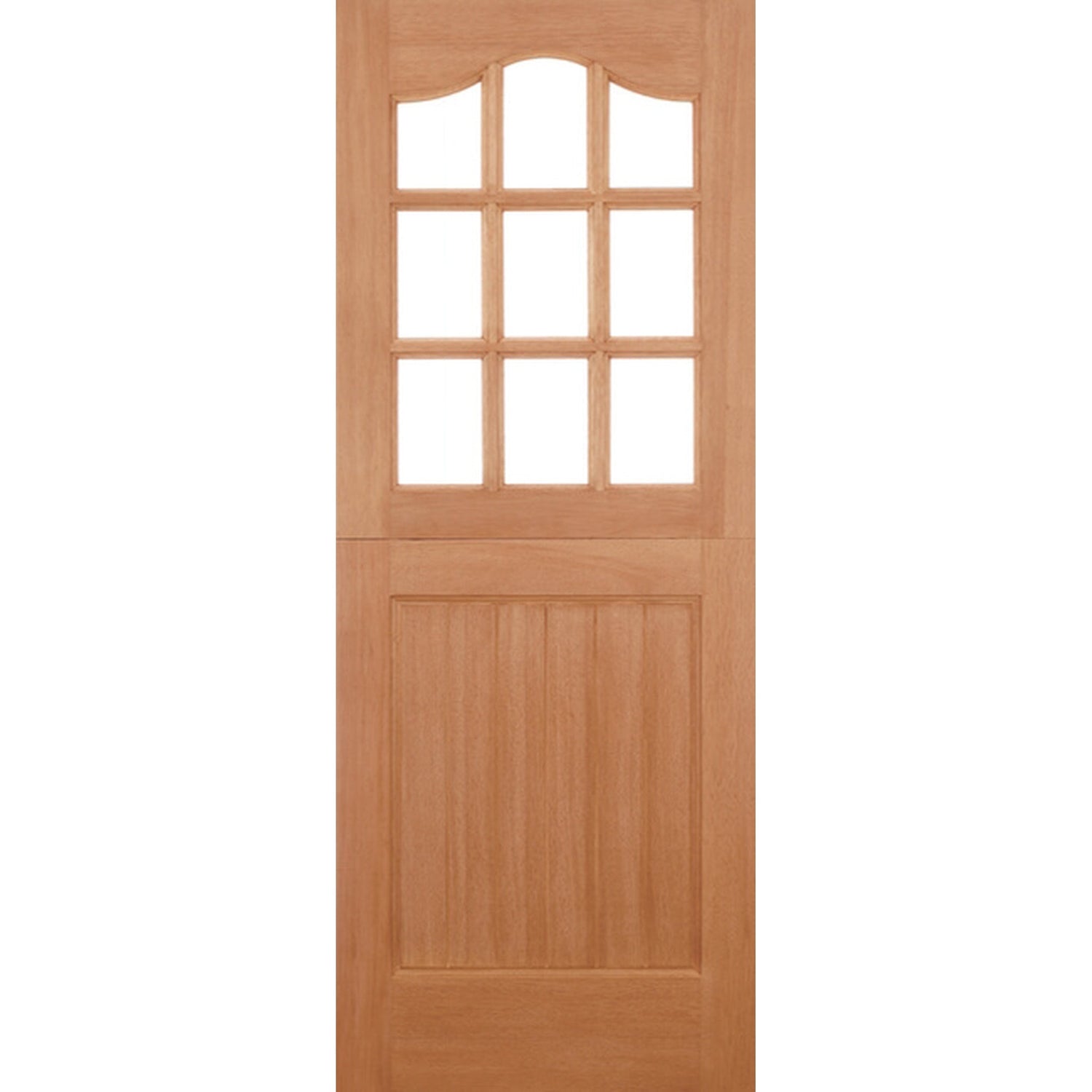 Stable Unglazed 9L Hardwood External Door - Main Product Image