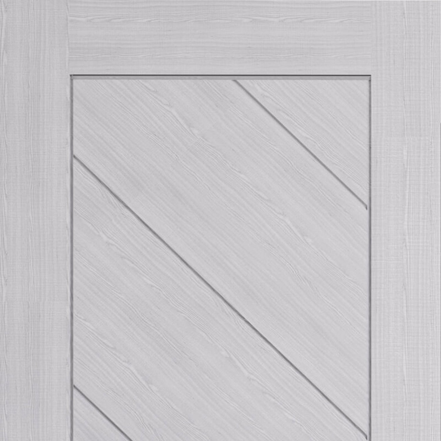 Torino Prefinished Light Grey Ash Door - Lifestyle Image 1