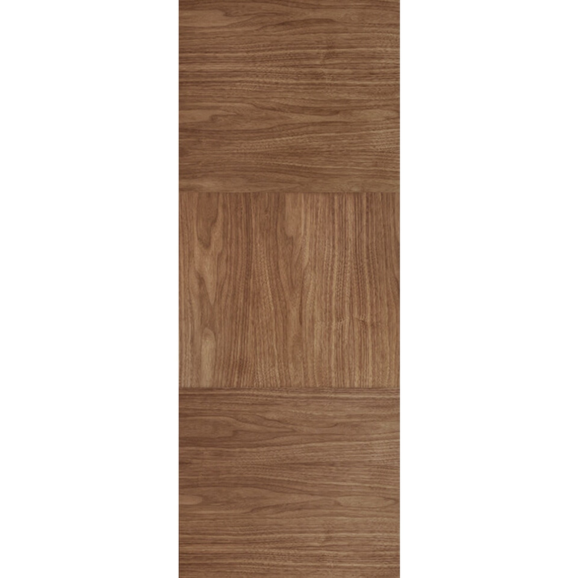 Tres Prefinished Walnut Fire Door - Main Product Image