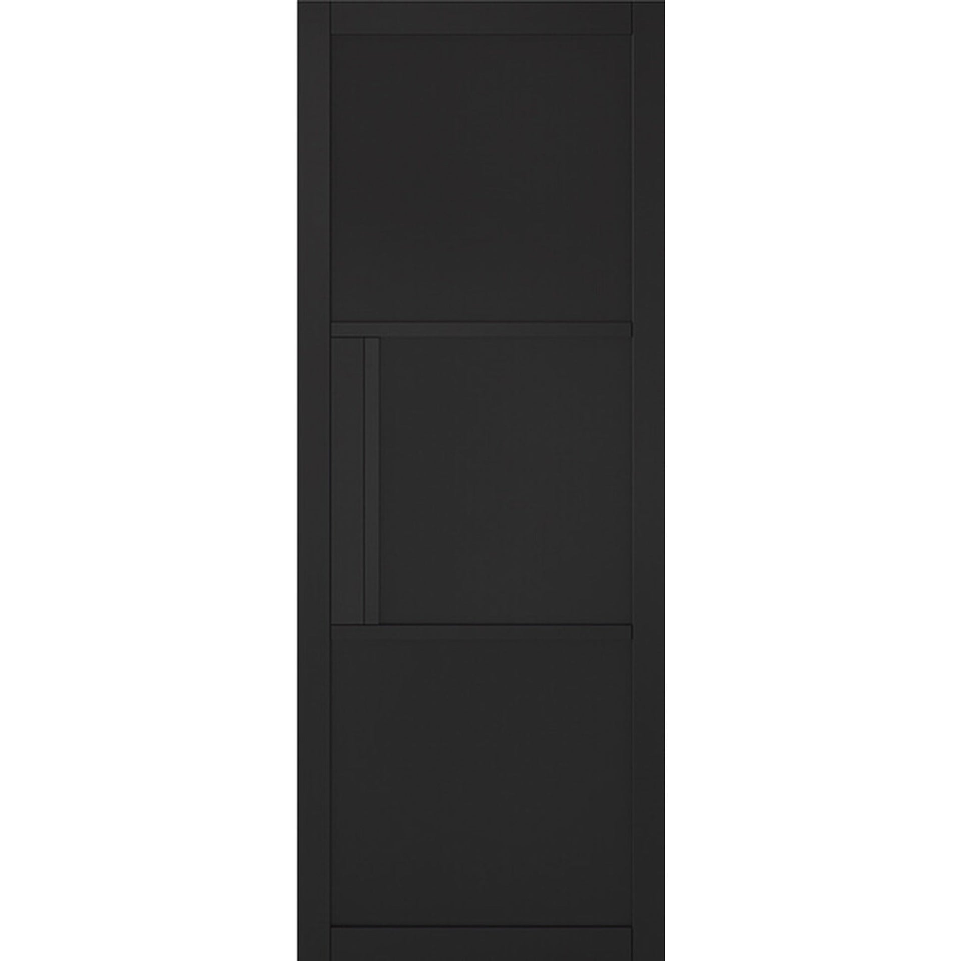 Tribeca Black 3P Internal Door - Main Product Image