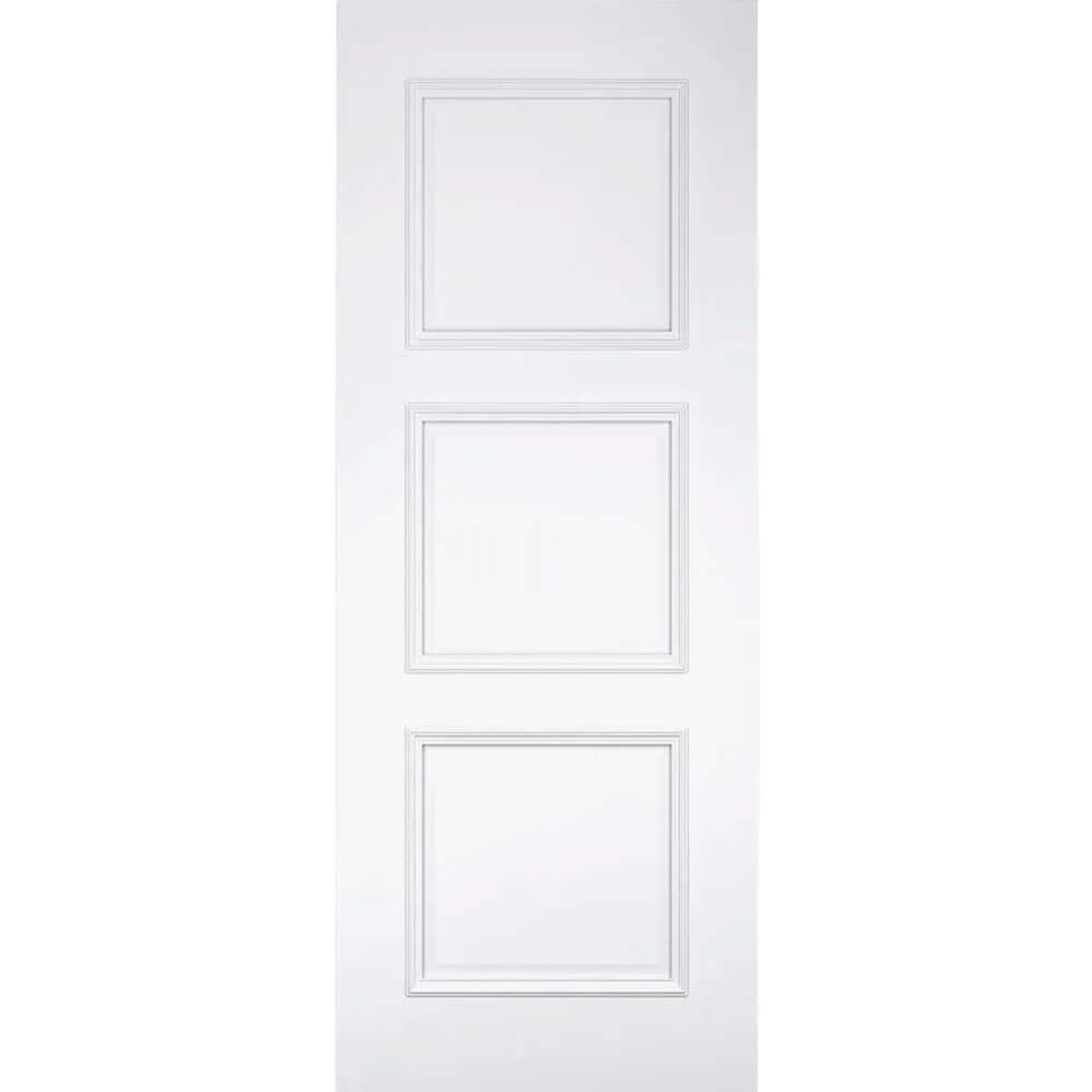 Deanta Trinity White Primed Door Studio Plain Image