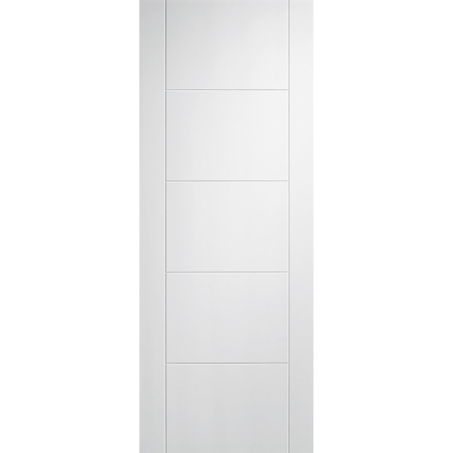Vancouver 5P White Primed Fire Door - Main Product Image