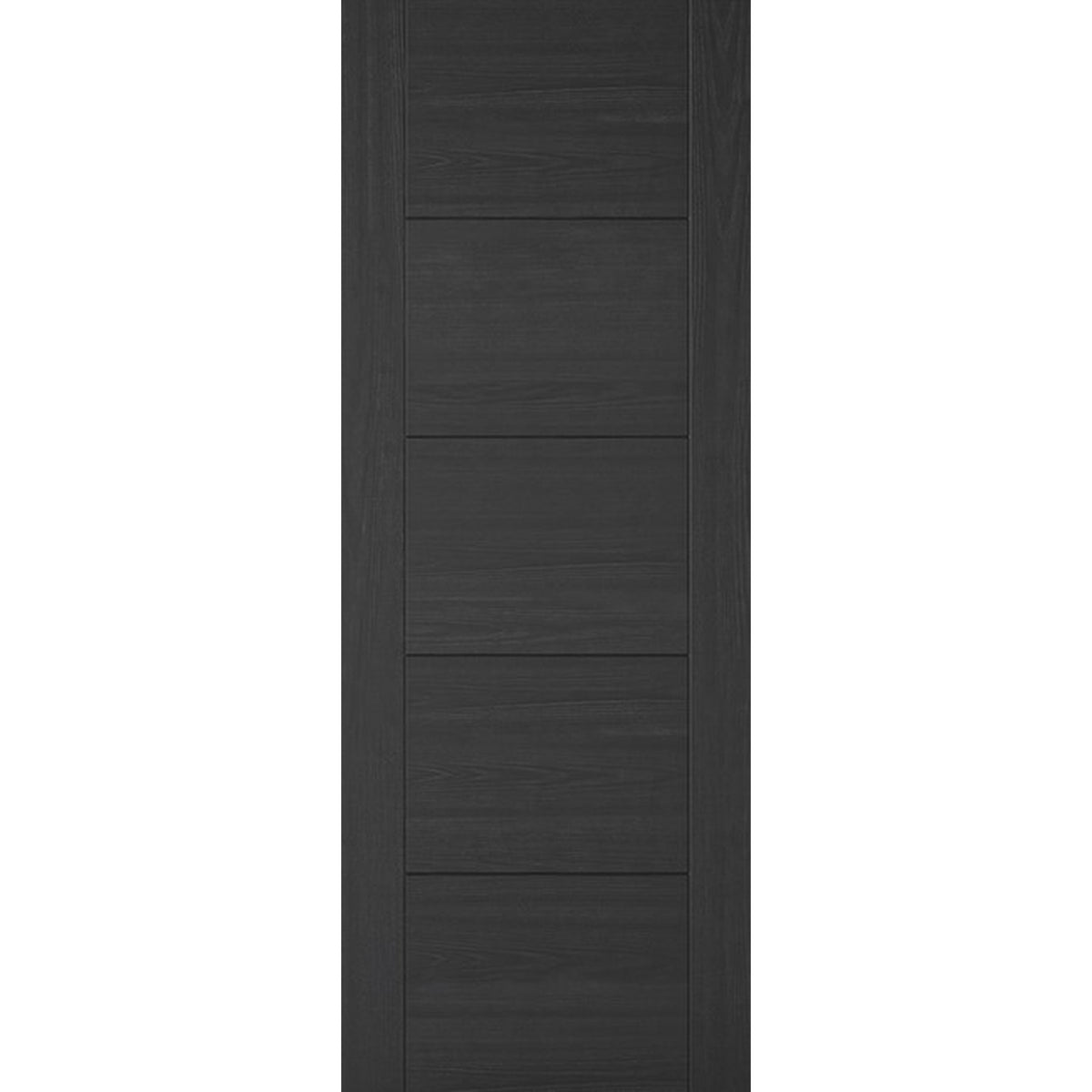 Vancouver Pre-Finished Charcoal Black Fire Door - Main Product Image