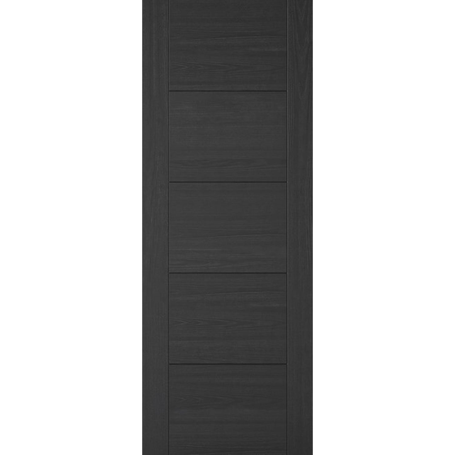 Vancouver Pre-Finished Charcoal Black Fire Door - Main Product Image