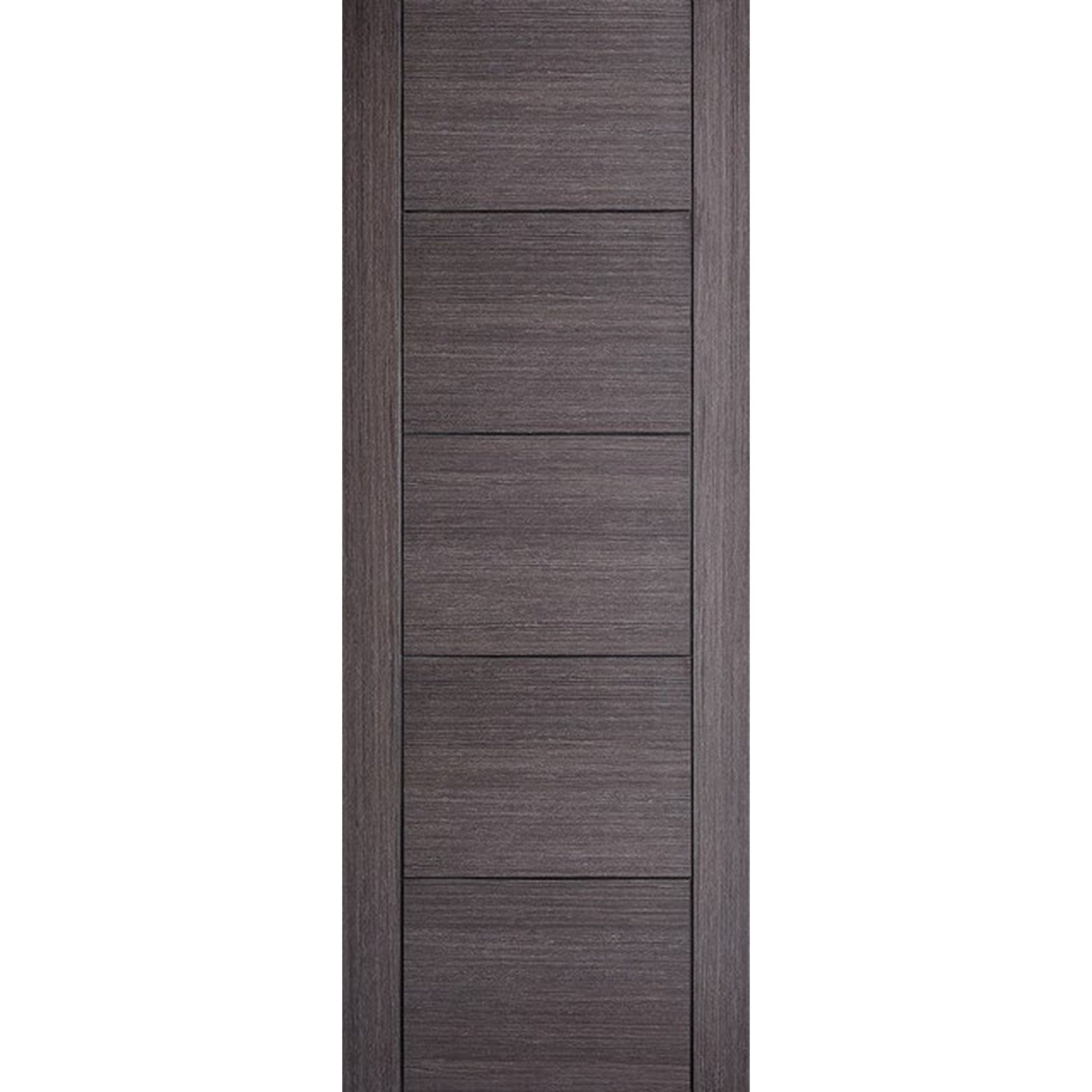 Vancouver Prefinished Ash Grey FD30 Fire Door - Main Product Image
