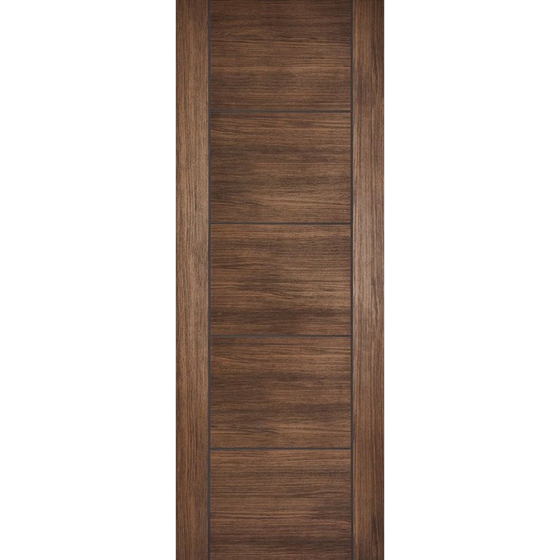 Vancouver Walnut Laminate FD30 Fire Door - Main Product Image