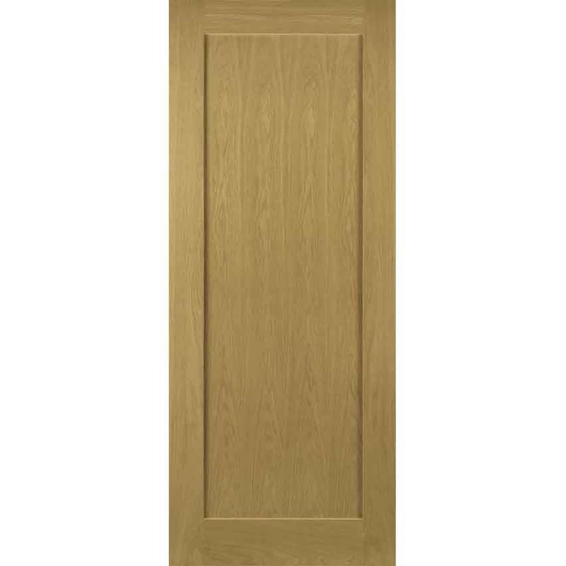 Product Walden panel oak door on white background