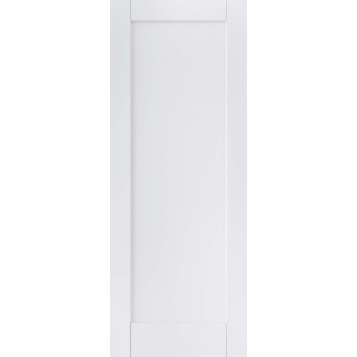 White Primed Pattern 10 Solid FD30 Internal Fire Door - Main Product Image