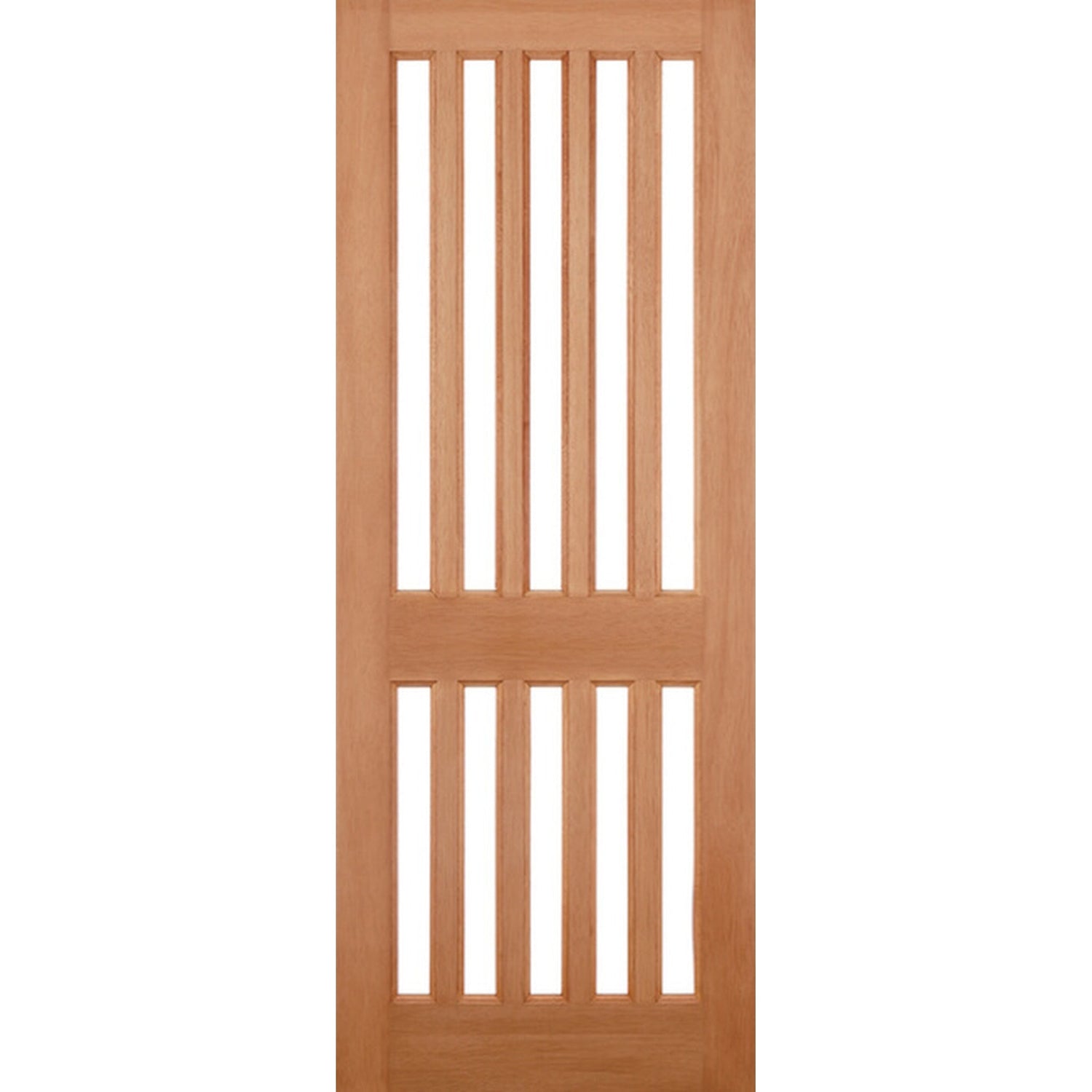 Windsor Clear Glazed Hardwood External Door - Main Product Image
