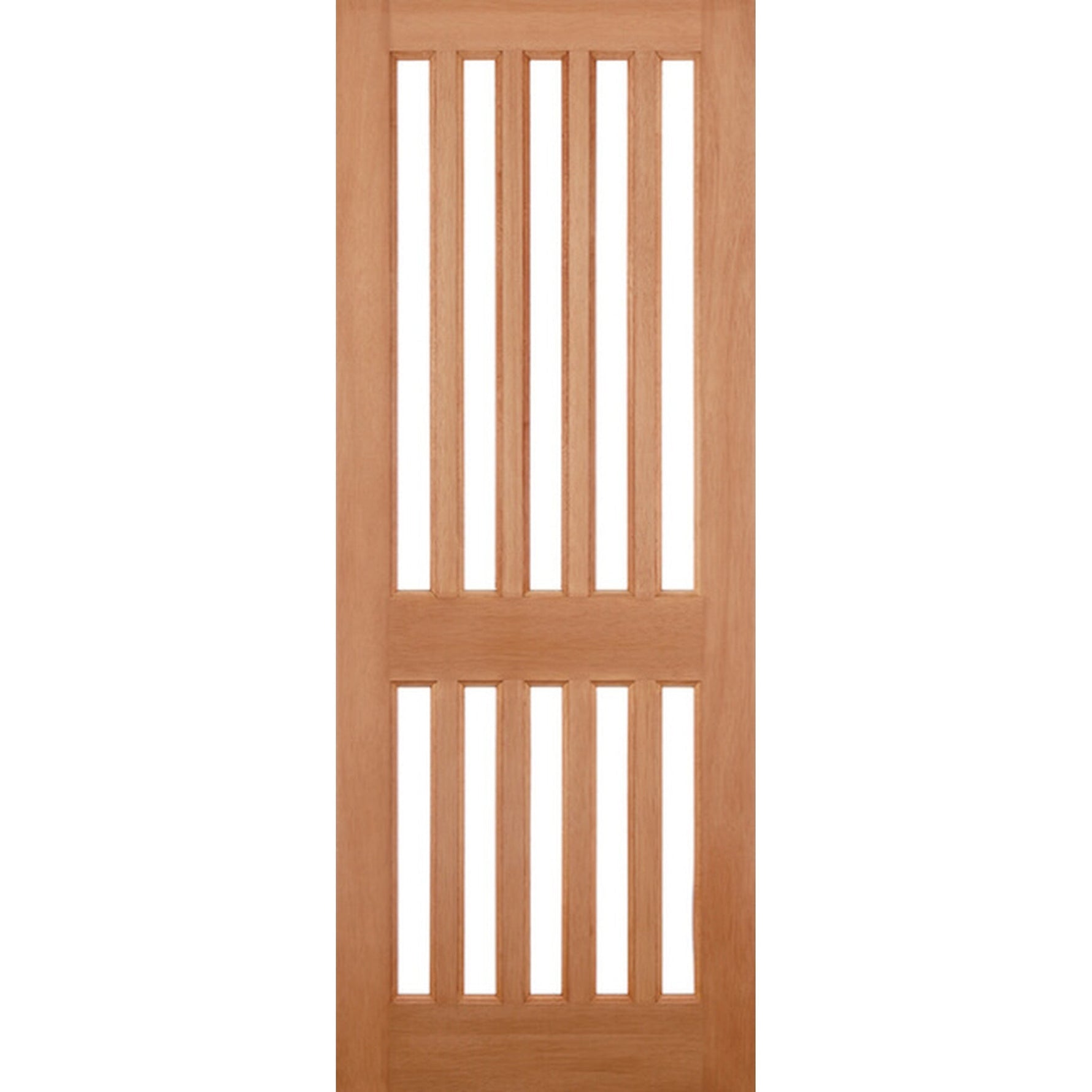 Windsor Clear Glazed Hardwood External Door - Main Product Image