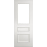Windsor White Primed Glazed Door