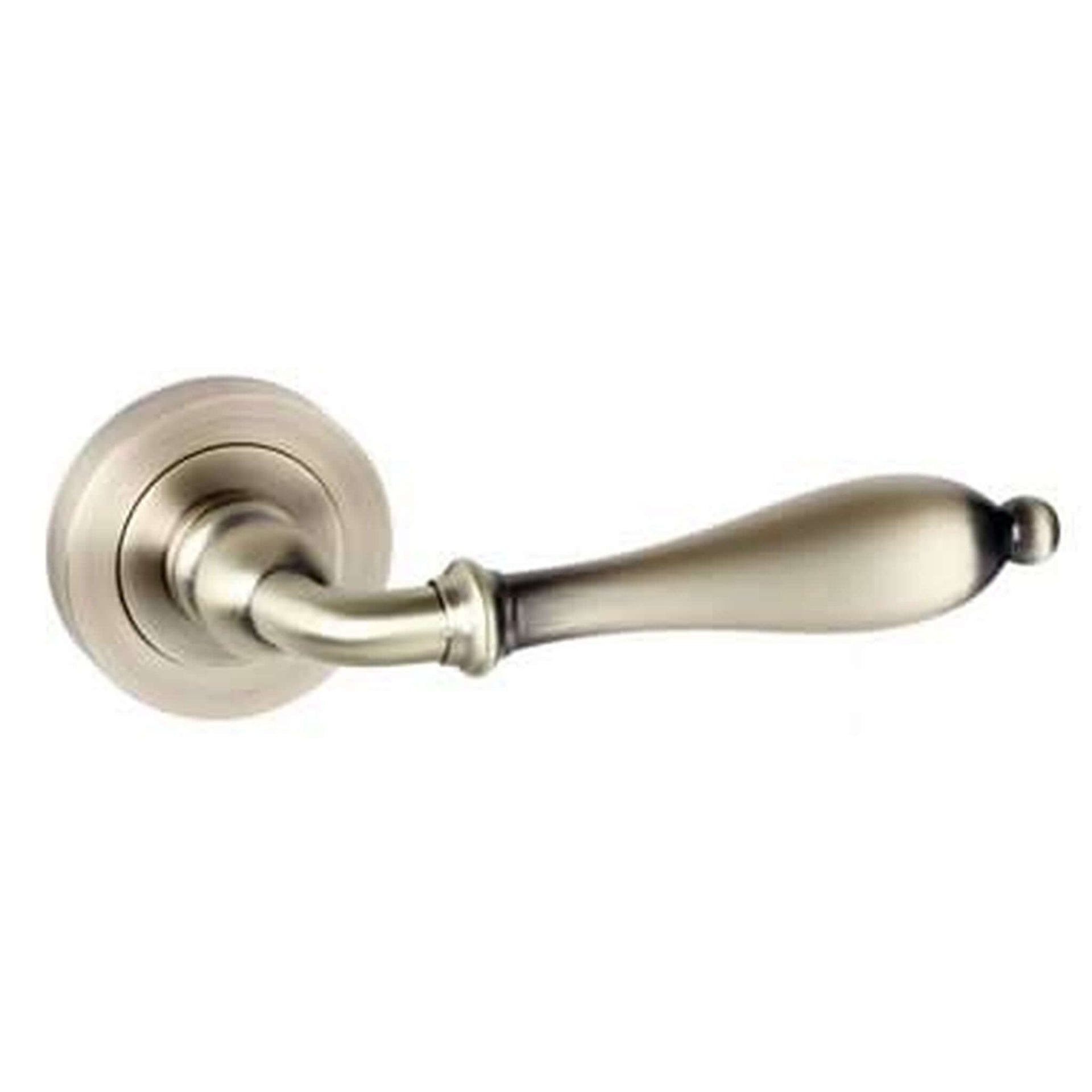 Product Wrexham door handle on white background