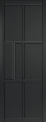 Civic Black Prefinished Internal Door