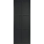 Civic Black Prefinished Internal Door