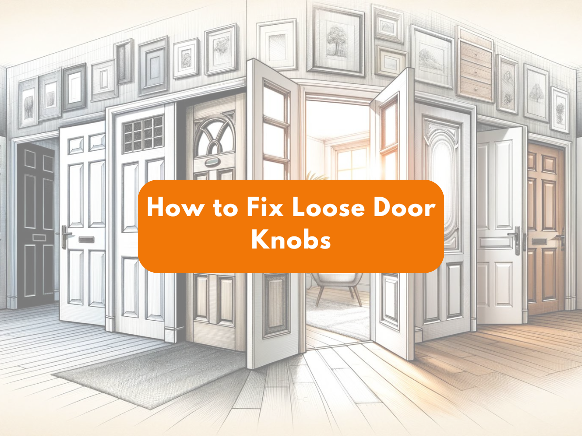 How to Fix Loose Door Knobs